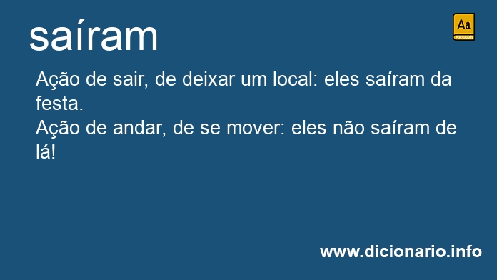 Significado de saram