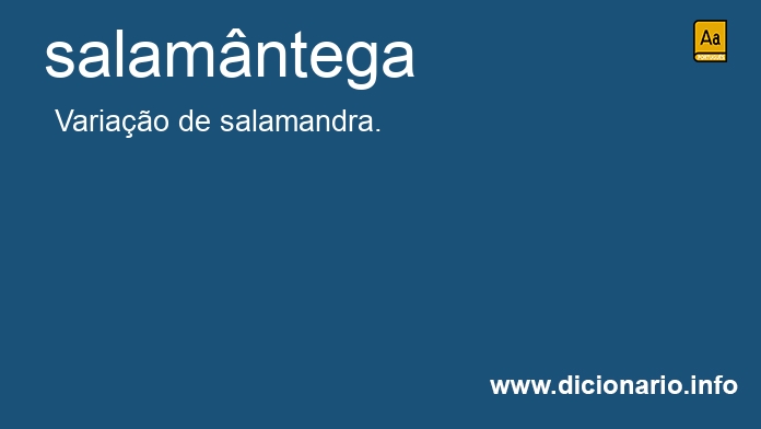 Significado de salamntega
