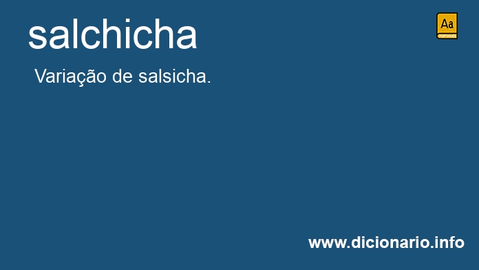 Significado de salchicha