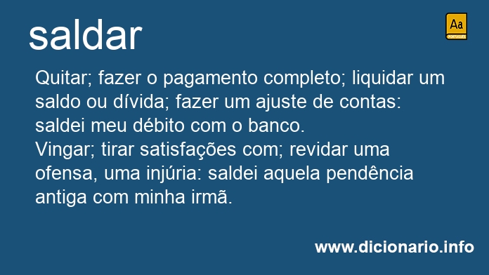Significado de saldsseis