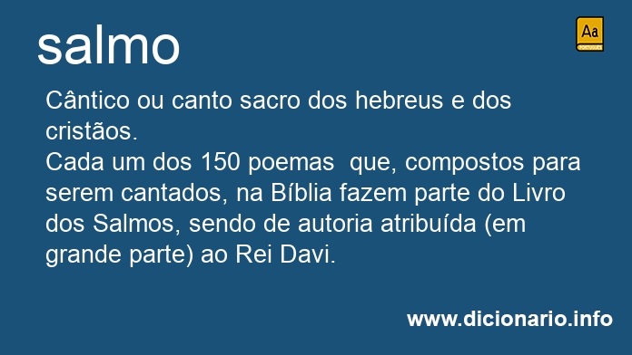 Significado de salmos