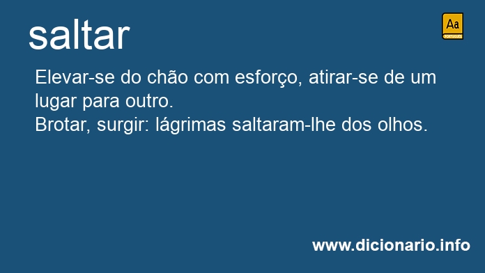 Significado de saltars