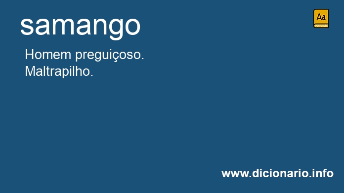 Significado de samango