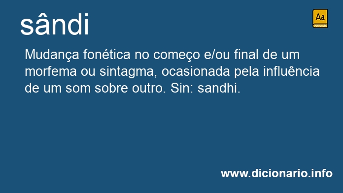 Significado de sndi