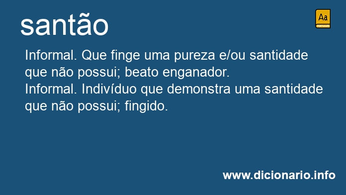 Significado de santo
