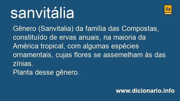 Significado de sanvitlia