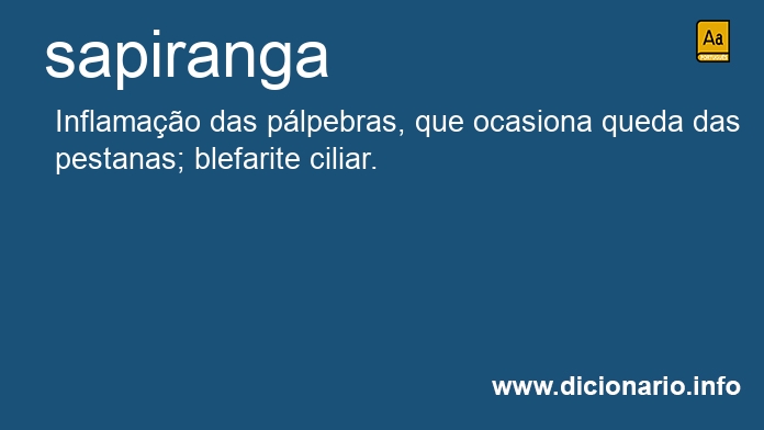 Significado de sapiranga