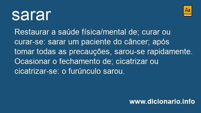 Significado de sararam