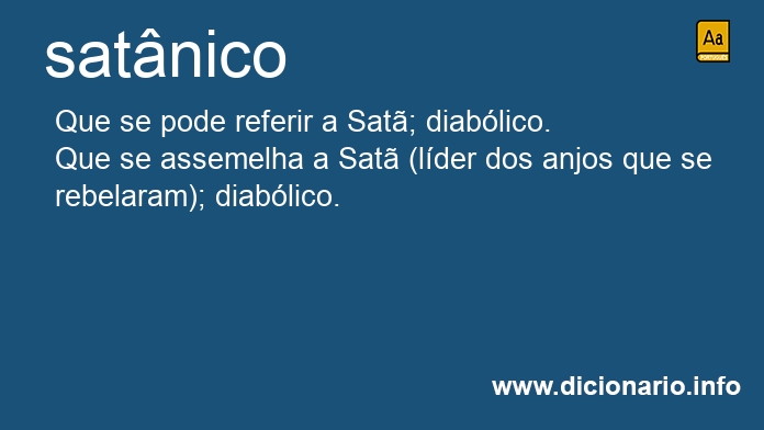 Significado de satnica