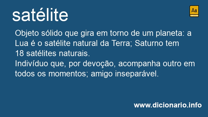 Significado de satlite