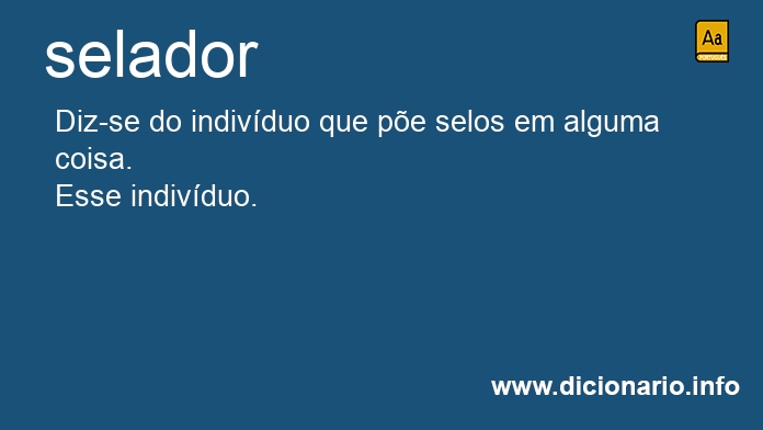 Significado de seladores