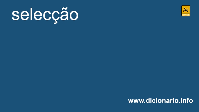 Significado de seleco
