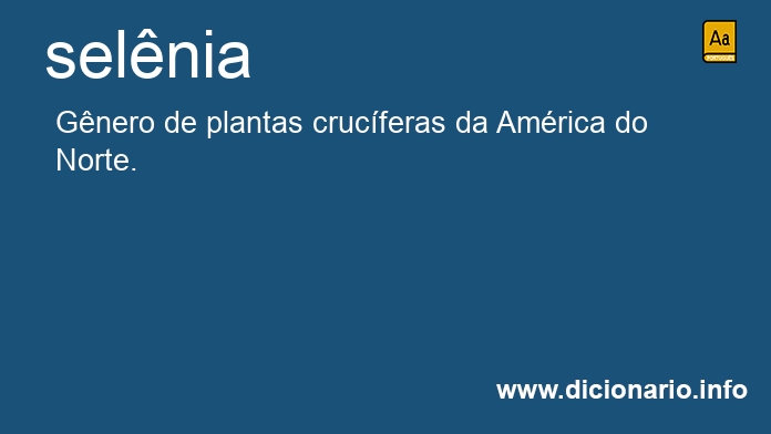 Significado de selnia
