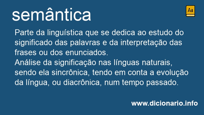 Significado de semntica