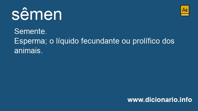 Significado de smens