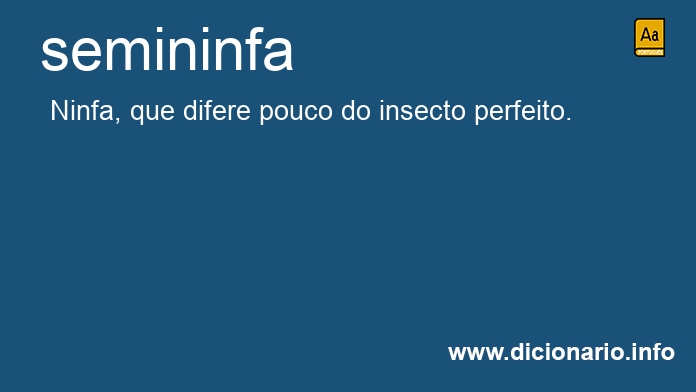 Significado de semininfa