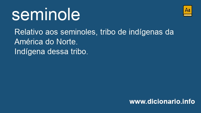 Significado de seminole