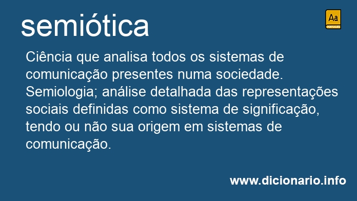 Significado de semitica