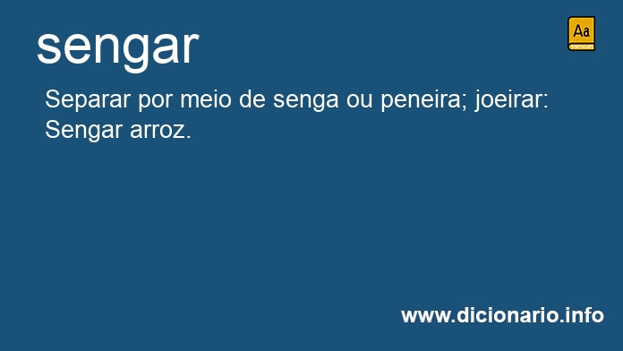 Significado de sengam