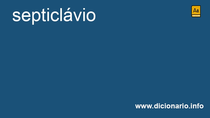 Significado de septiclvio