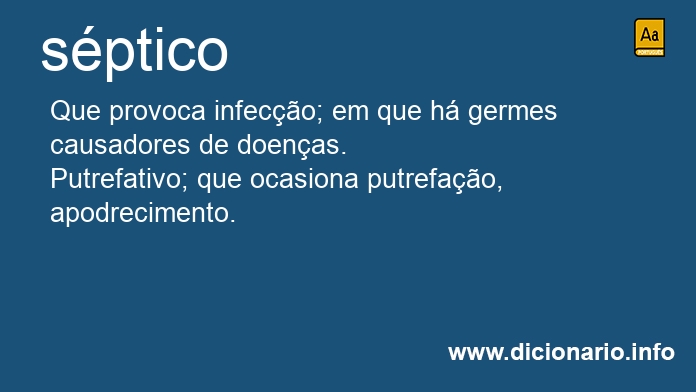 Significado de sptico