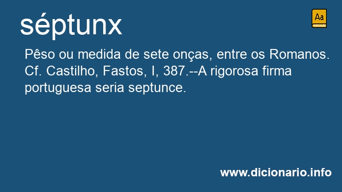 Significado de sptunx