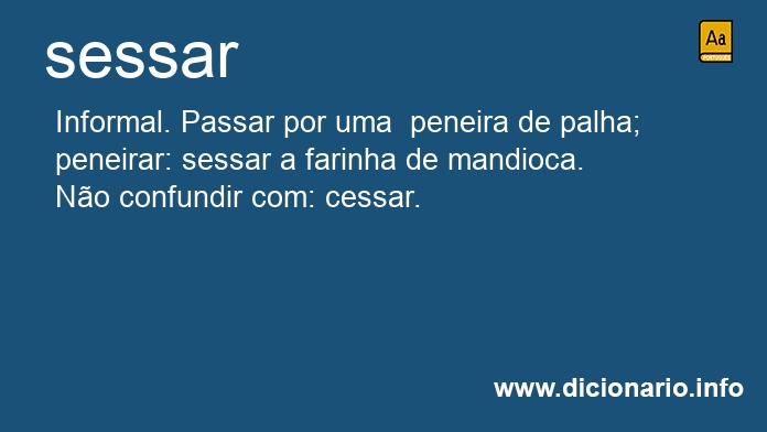 Significado de sesse