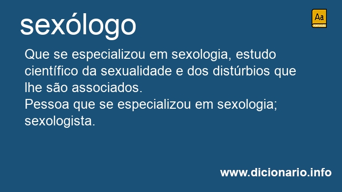 Significado de sexloga