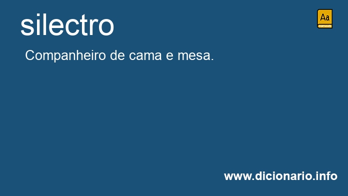 Significado de silectro