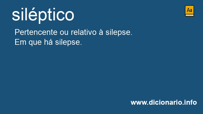 Significado de silptico