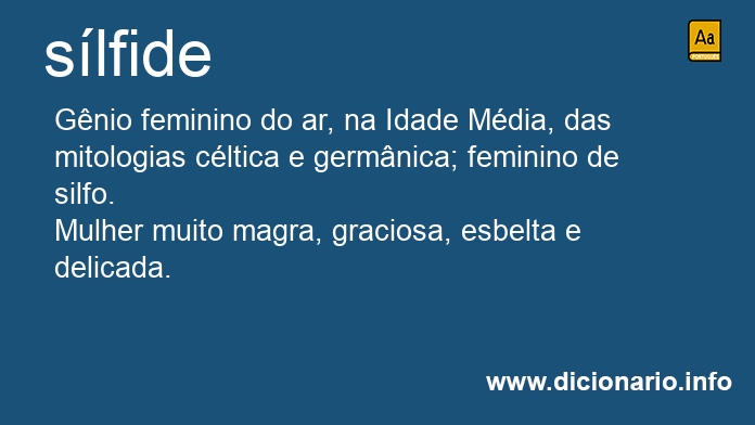 Significado de slfides