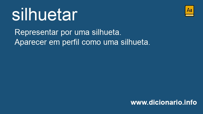 Significado de silhuetar