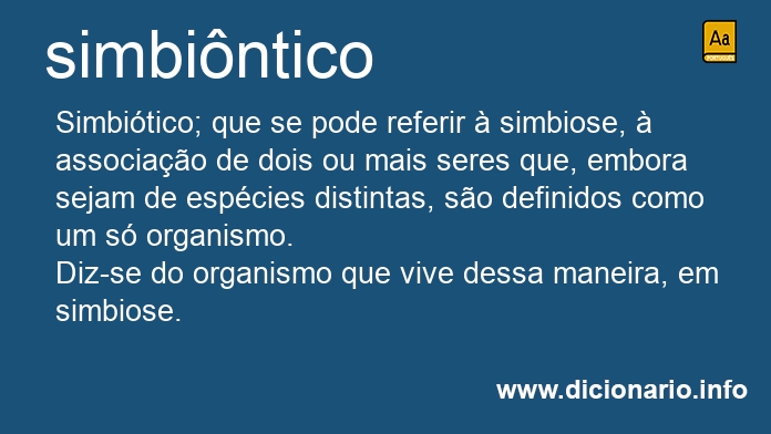 Significado de simbintico