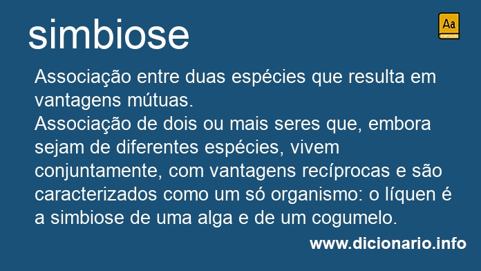 Significado de simbiose