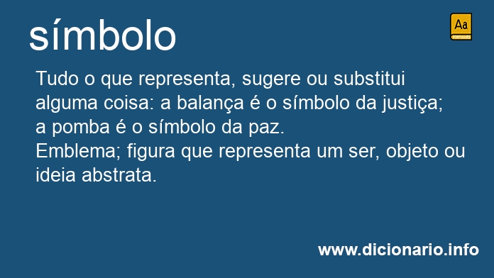 Significado de smbolo