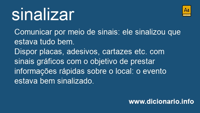 Significado de sinalizemos