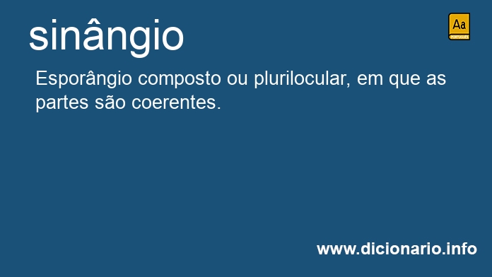 Significado de sinngio