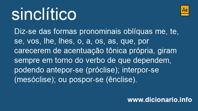 Significado de sincltico