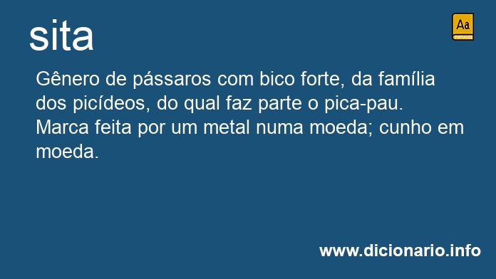 Significado de sita