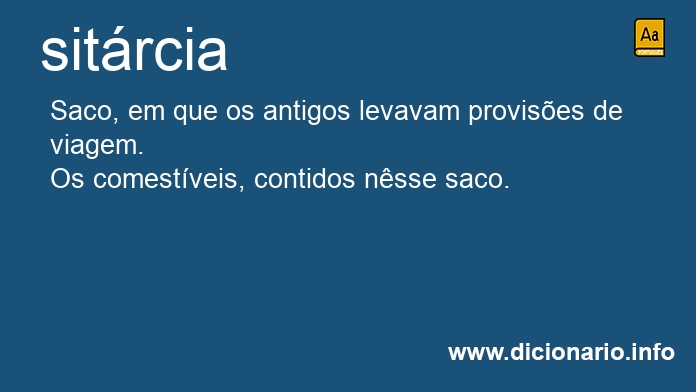 Significado de sitrcia