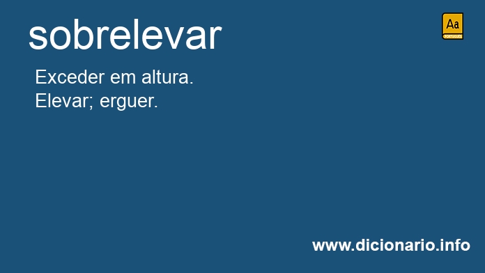 Significado de sobrelevars