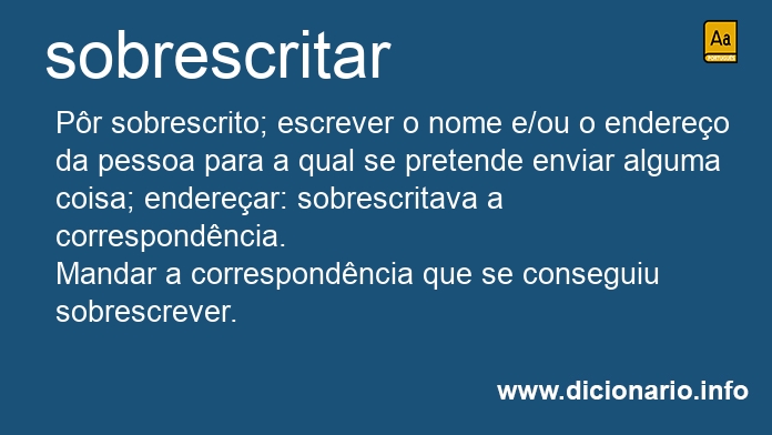 Significado de sobrescrite