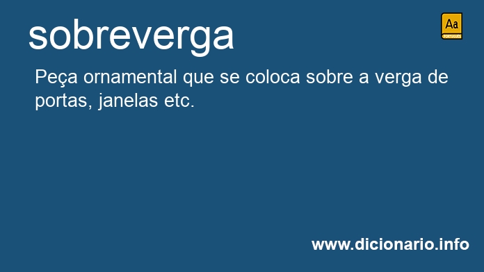 Significado de sobreverga