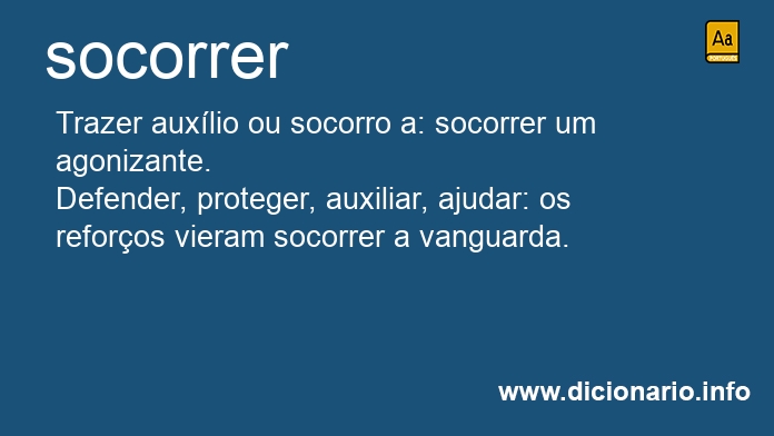 Significado de socorre