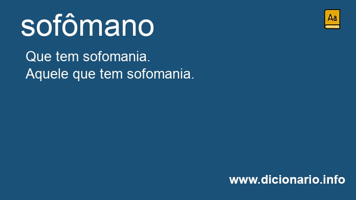 Significado de sofmano