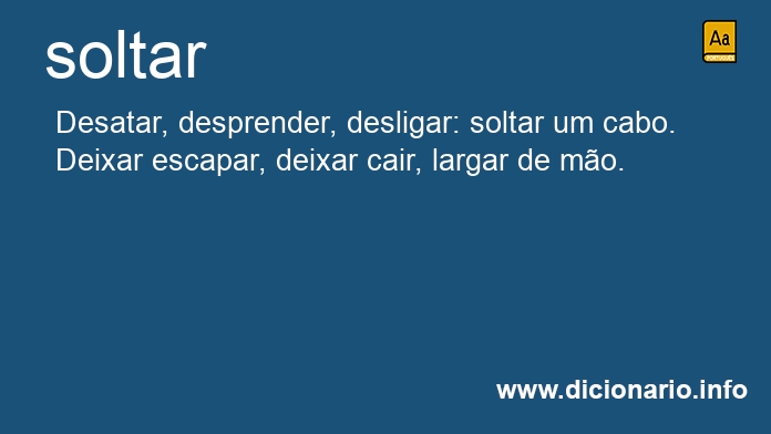 Significado de soltars