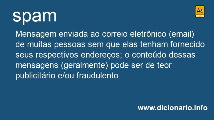 Significado de spam