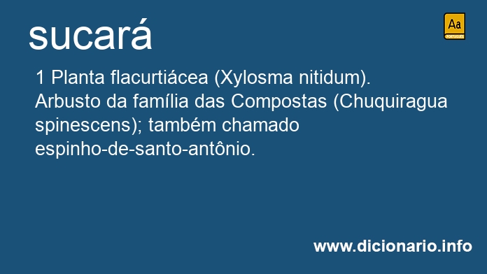 Significado de sucar