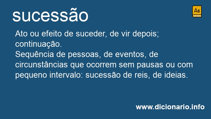 Significado de sucesso