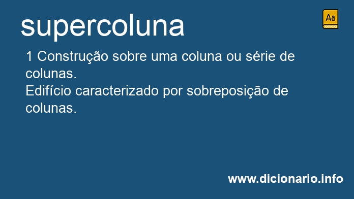 Significado de supercoluna